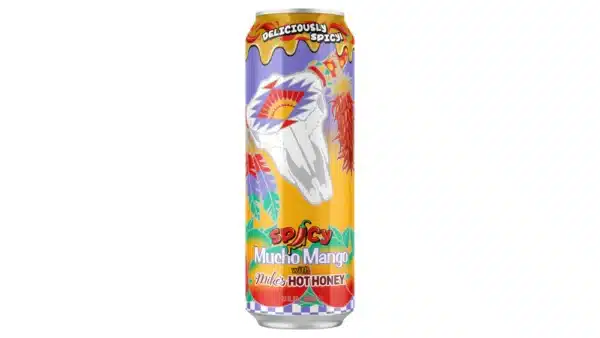 Arizona Spicy Mucho Mango With Mikels Hot Honey Flavour (24 x 650ml) - USA