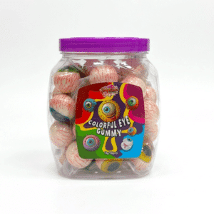 Jellylicious Eyeball Jelly Filled Gummy (50 x 18g) - Halal