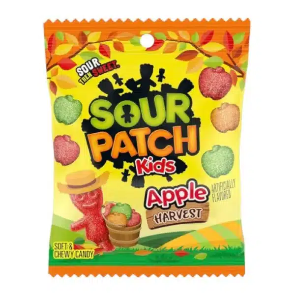 sour-patch-kids-apple-harvest-101g-652227 Sour Patch Apple Harvest Bag (12 x 101g)