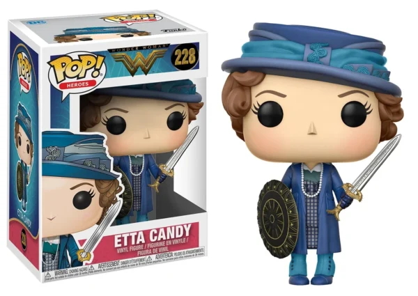 FUNKO DC Wonder Woman ETTA CANDY 228 Pop Vinyl Figure FUNKO POP! DC Wonder Woman ETTA CANDY 228 Vinyl Figure