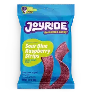 Joyride Sour Blue Raspberry Strips (10 x 99g)