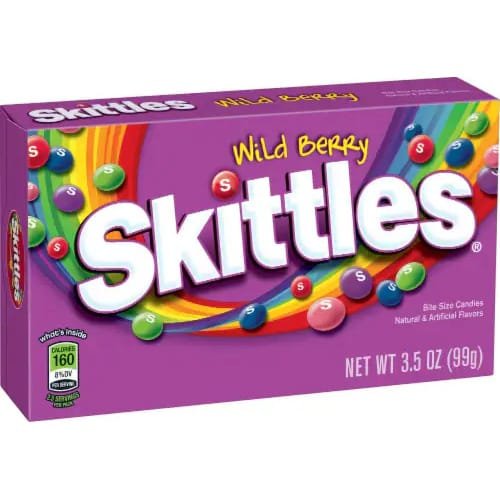Skittles Wild Berry Theatre Box (12 x 99g) - USA