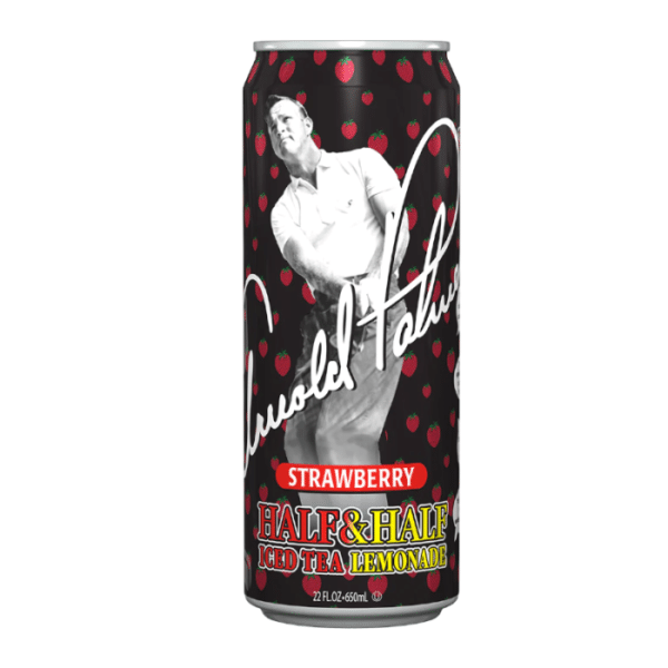 Arizona Arnold Palmer Strawberry Half and Half Iced Tea Lemonade (24 x 650ml) - USA