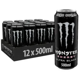 Monster Energy Ultra Black (12 x 500ml)