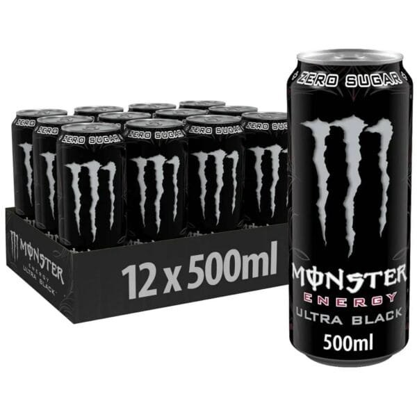 Monster Energy Ultra Black (12 x 500ml)