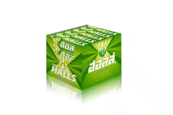 Halls Fresh Lime Candy (2 x 20 Pack) - Thailand