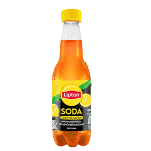 Lipton Soda Lemon Tea Flavour Zero Sugar (24 x 500 ml) - Malaysian
