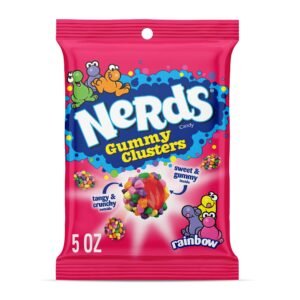 Nerds Gummy Clusters Candy Bag (12 x 141g)