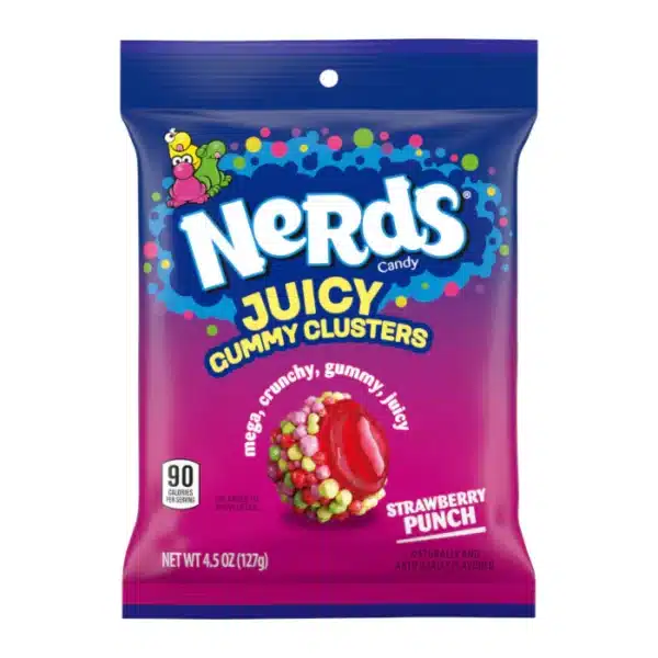 Nerds Juicy Gummy Clusters Bags (12 x 127g)