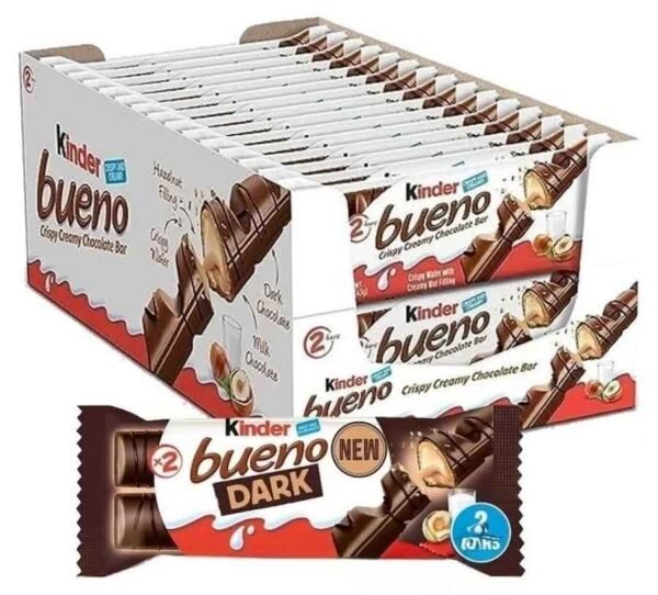 kinder bueno dark Kinder Bueno Dark Chocolate (30 x 43g)