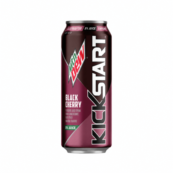 mountain dew kickstart black cherry Mountain Dew Kickstart Black Cherry Energy Drink (12 x 473ml)