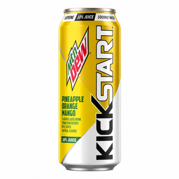 mountain dew kickstart pineapple orange mango Mountain Dew Kickstart Pineapple Orange Mango Energy Drink (12 x 473ml)