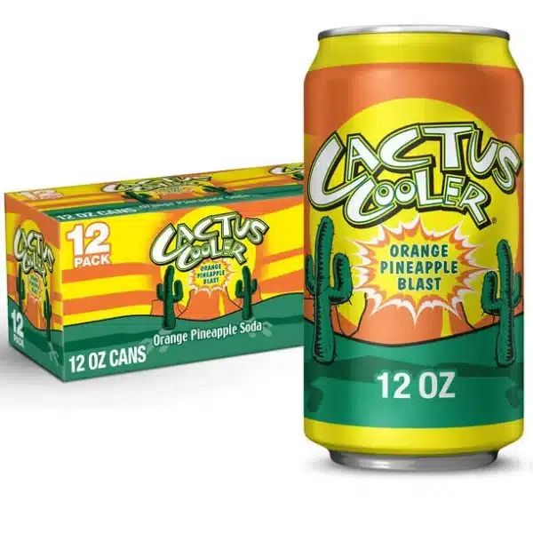Cactus-Cooler-USA-Imported Cactus Cooler Orange Pineapple Flavour Soda (12 x 355ml)