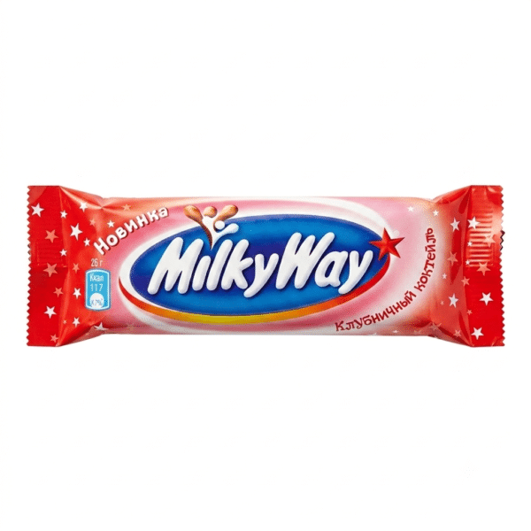 Milkyway Strawberry Chocolate Bar (36 x 26g) - Russian